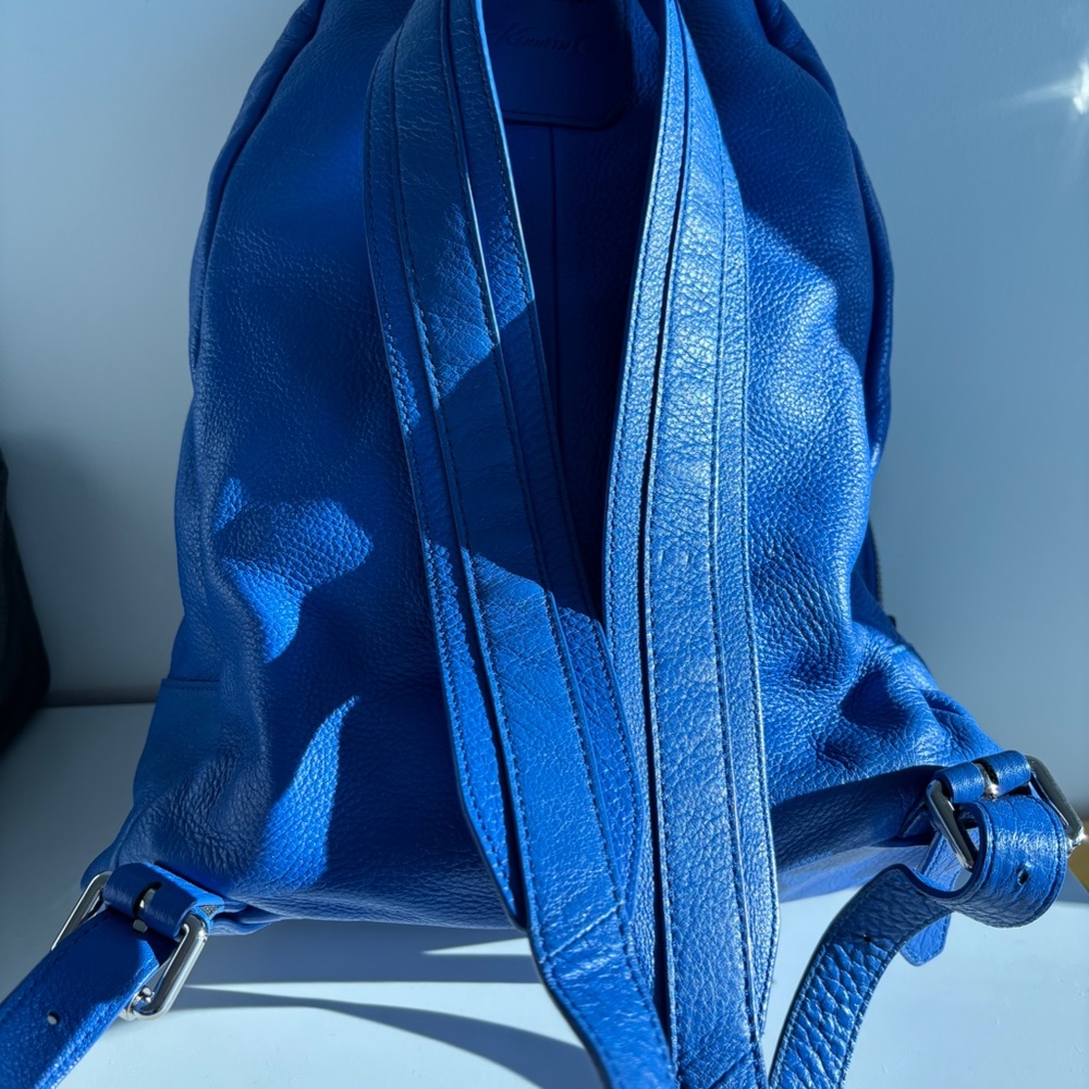 Kenneth Cole genuine leather backpack - Picture 2 of 5